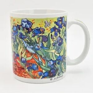 EUC Vincent Van Gogh - Irises - Large Coffee Mug Master Impressionists
